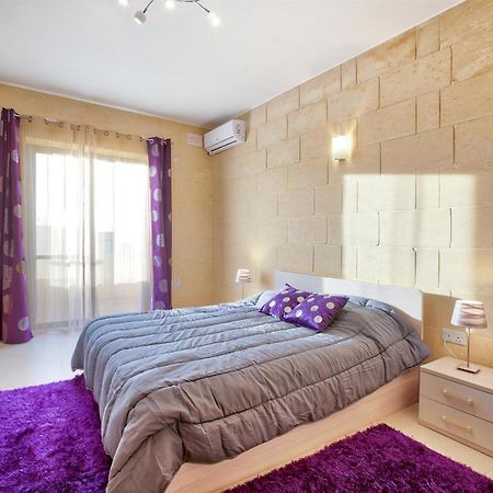 Ferienwohnung Summer Fields Penthouse With Amazing Views Sannat Exterior foto