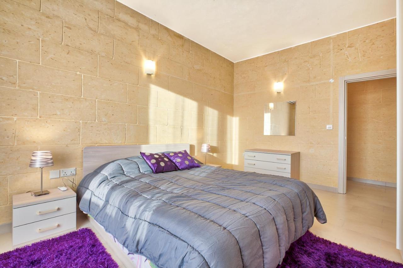 Ferienwohnung Summer Fields Penthouse With Amazing Views Sannat Exterior foto