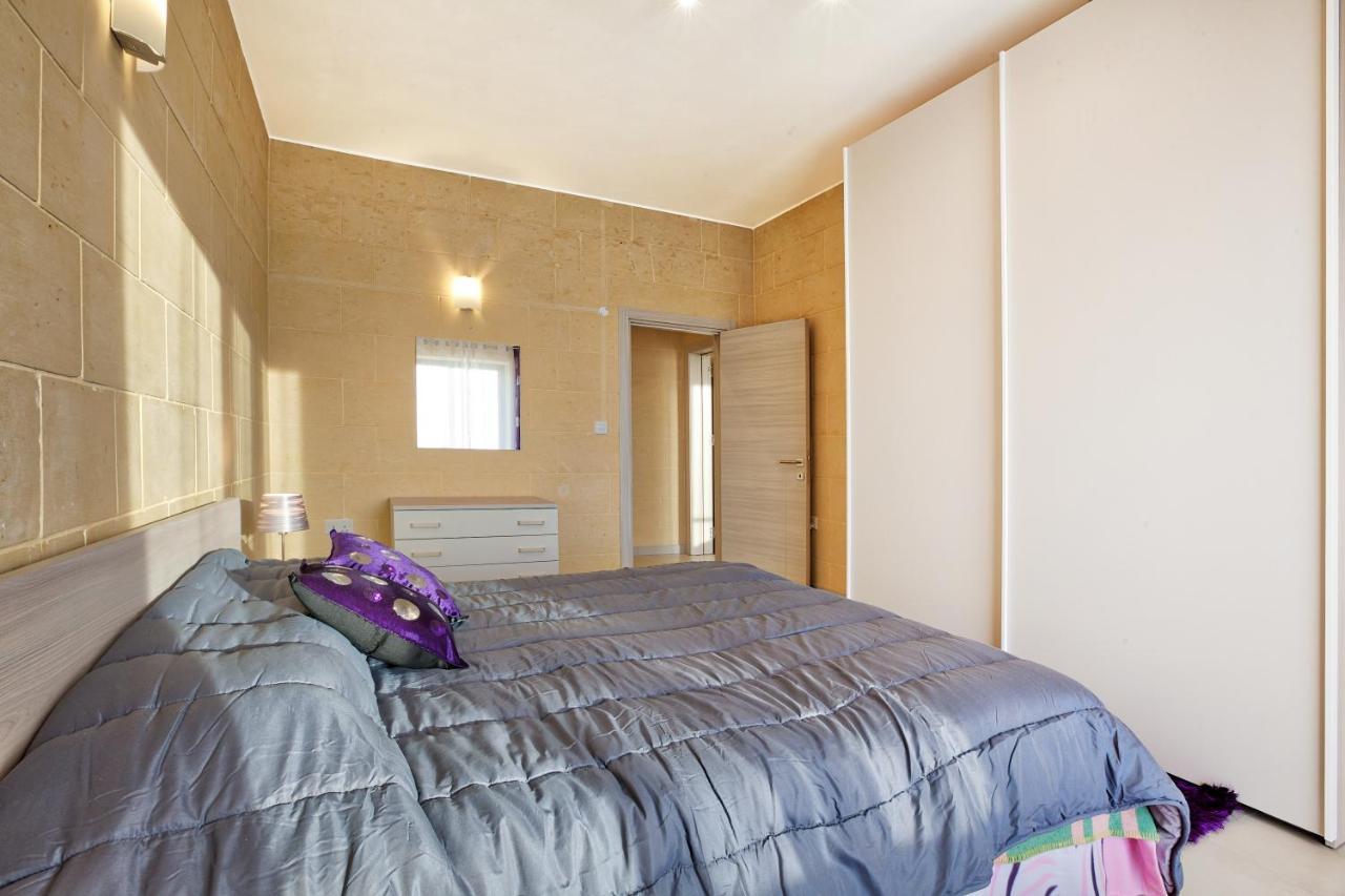 Ferienwohnung Summer Fields Penthouse With Amazing Views Sannat Exterior foto